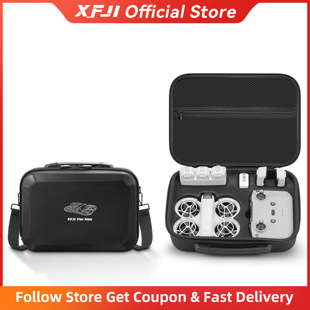 Drone Hard Shell Case - Tas Jinjing XFJI Kompatibel dengan DJI