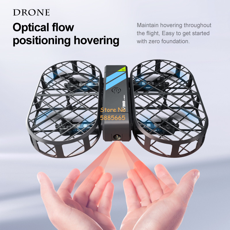 Kamera HD 8K 360 °   Perlindun - Drone Controller Screen ulasan dan harga