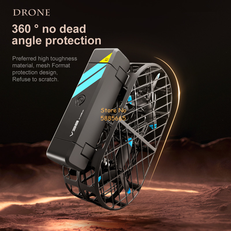 Kamera HD 8K 360 °   Perlindun - Drone Controller Screen ulasan dan harga
