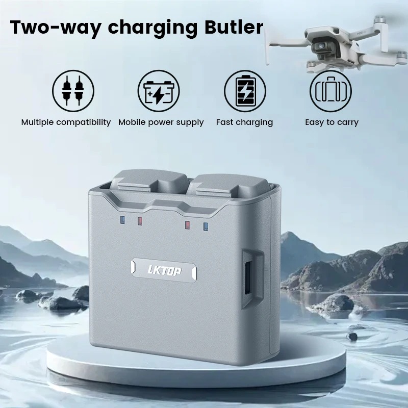 Pengisi Daya Baterai Dua Arah  - Drone Power Bank ulasan dan harga