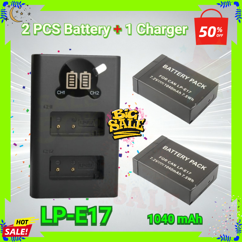 Baterai LP-E17 1040mAh Baru un - Canon Camera Eos R50 ulasan dan harga