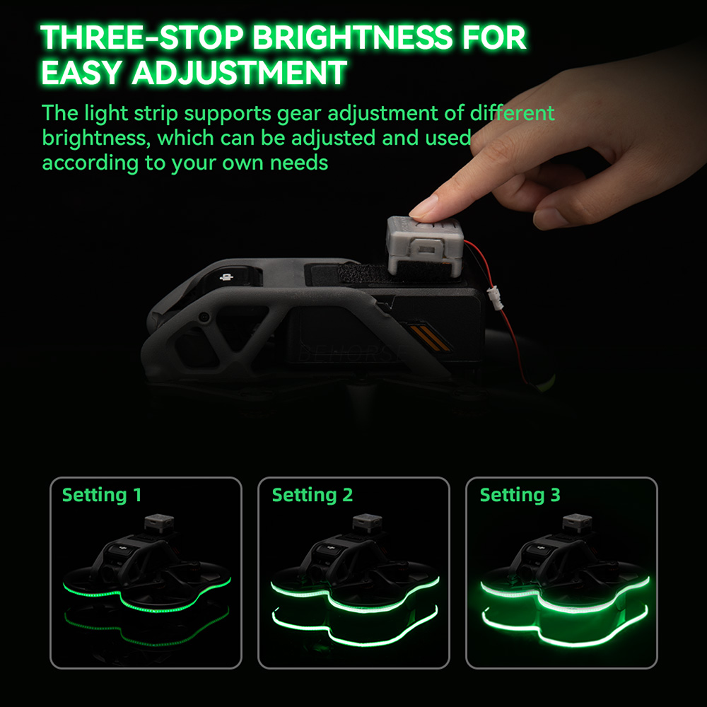 RC LED Light Strips for DJI Av - Drone Strobe Light ulasan dan harga