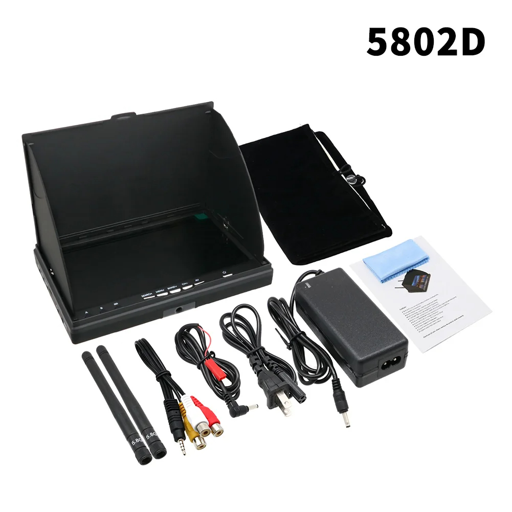 5.8G FPV DVR LS5802D Monitor L - Drone Controller Screen ulasan dan harga